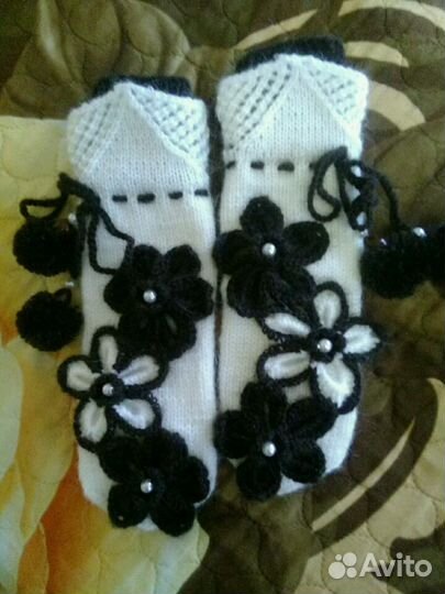 Варежки для мам и дочек