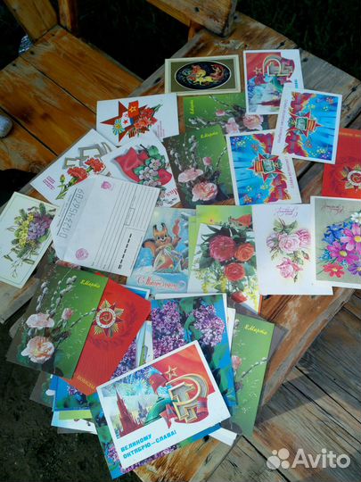 Открытки советские СССР почтовые карточки Зарубин