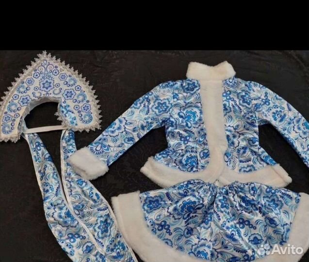 Костюм снегурочки и деда мороза