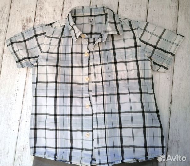 Вещи пакетом для мальчика 4-6 лет 110 116