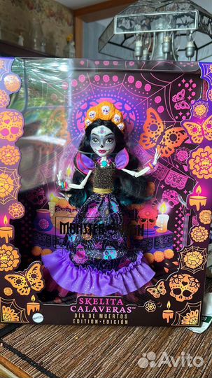 Monster High Howliday Skelita Dia de Muertos