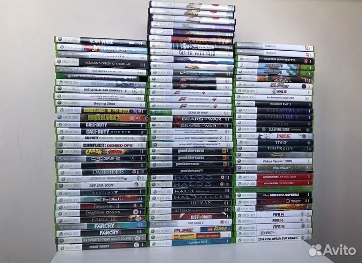 Лицензионные игры на Xbox 360