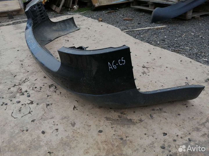 Бампер задний Audi-A6 (C5), седан до 2001г