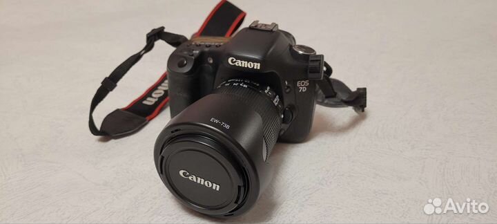 Зеркальный фотоаппарат Canon EOS 7D,ef-s 18-135 mm