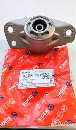 Sidem 863504 опора заднего амортизатора vag