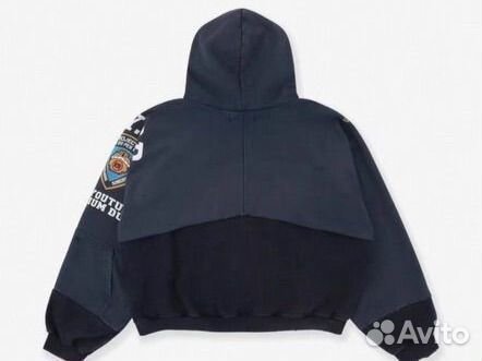 Зип худи grailz project navy