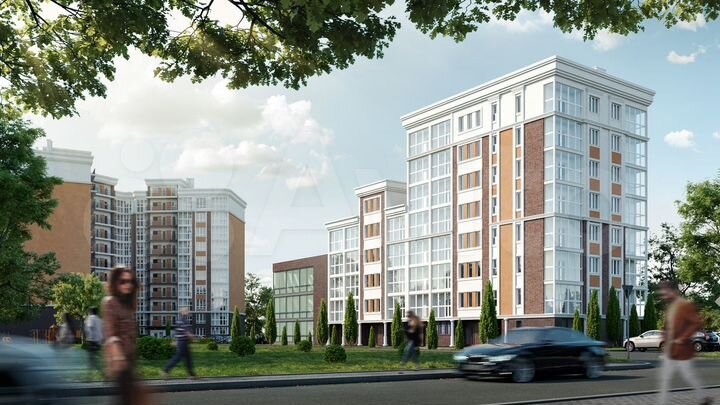 3-к. квартира, 85 м², 8/10 эт.
