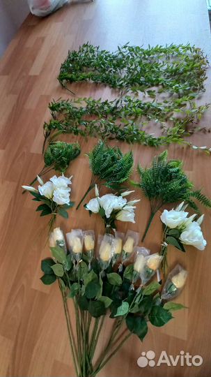 Искусственные цветы для декора