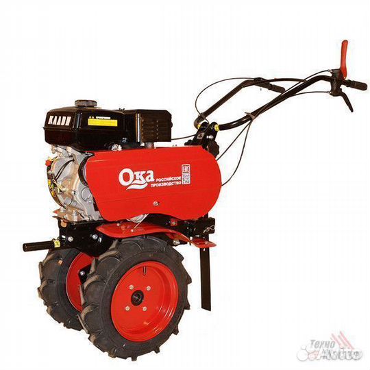 Мотоблок Ока мб-1д2м14 кадви 177F (на тросах)