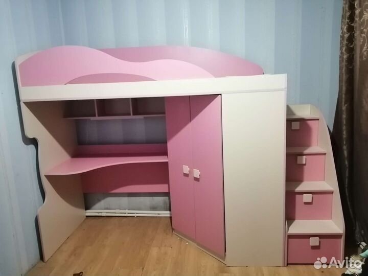 Детская кровать чердак