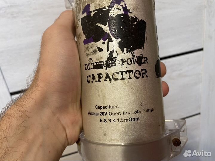 Конденсатор накопитель