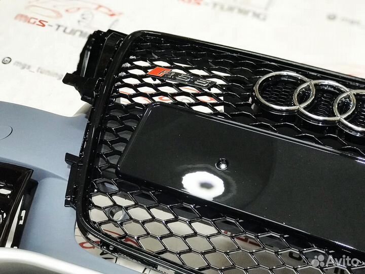 Бампер на Audi A5 в стиле RS 2007-2011 года