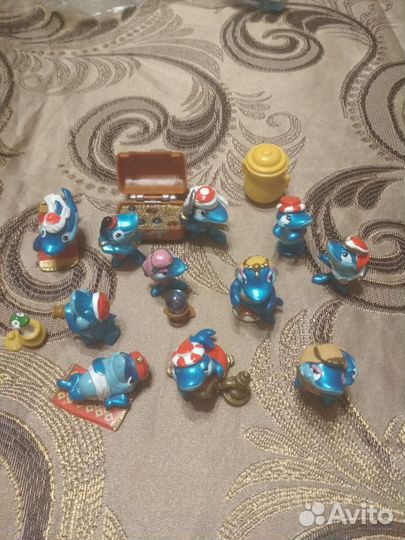 Коллекция Киндер Сюрпризов Акулы + Подарки