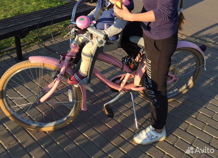 Велокресло polisport переднее