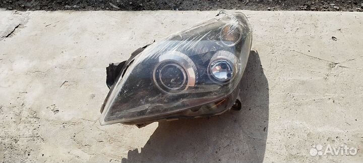 Opel astra h фара левая