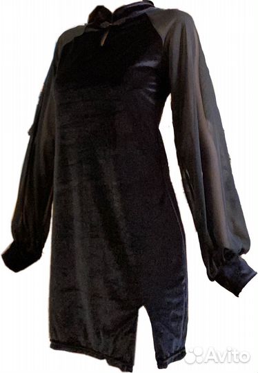 Бархатное платье