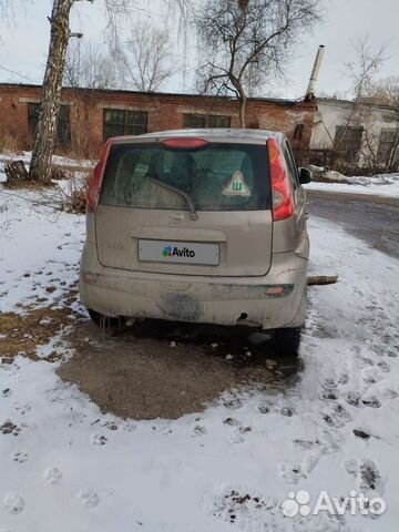 Nissan Note 1.6 МТ, 2006, битый, 400 000 км