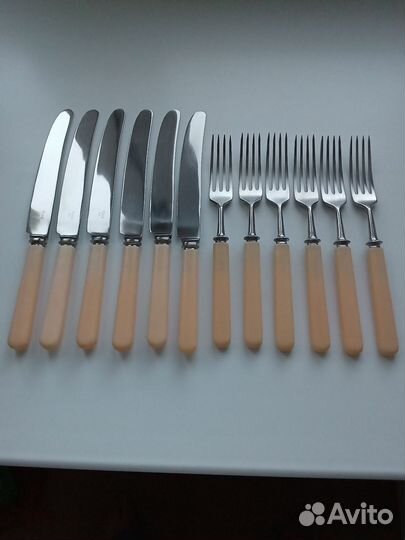 Набор - Ножи и вилки СССР