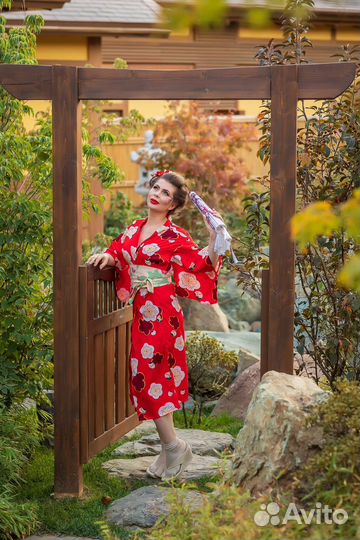 Японское женское кимоно