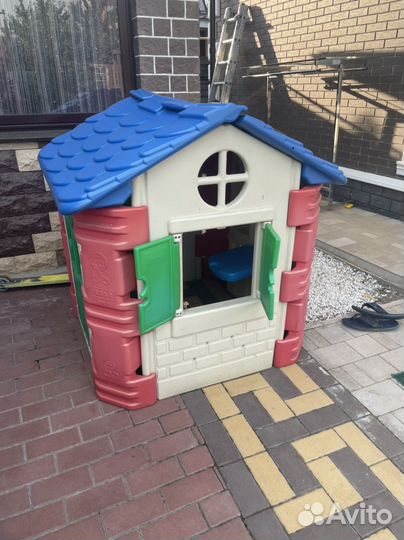 Большая Игрушка,Домик игровой, детская площадка