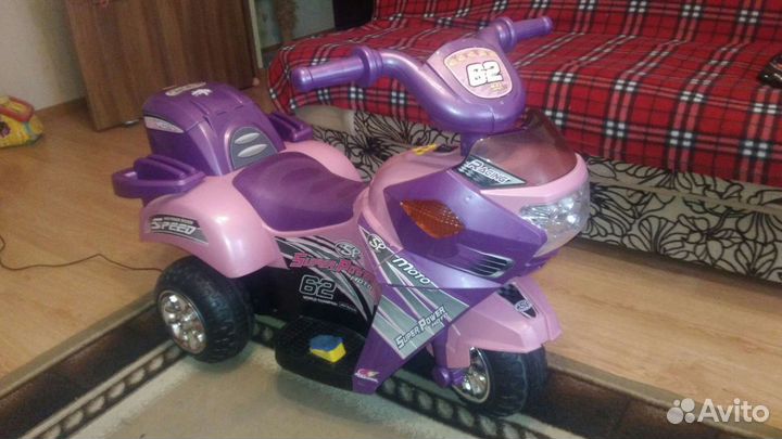 Детский мотоцикл на аккумуляторе