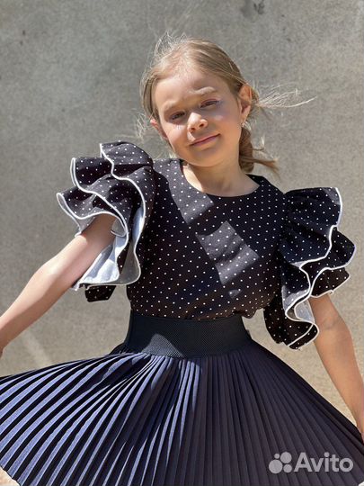 Блузка школьная для девочки