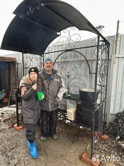 Мангал с завода