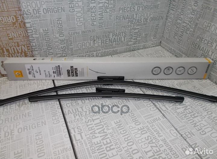 Комплект щеток стеклоочистителя 288905450R renault