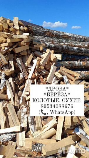 Дрова березовые