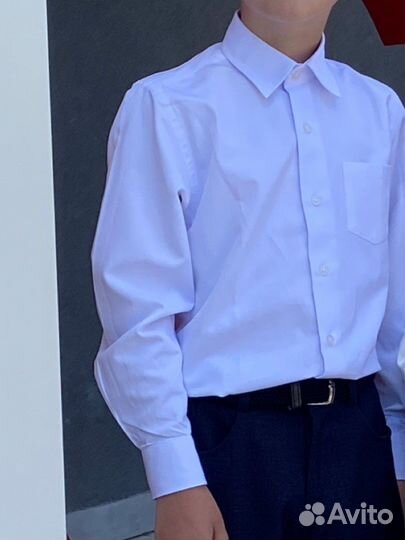 Рубашка белая мальчик