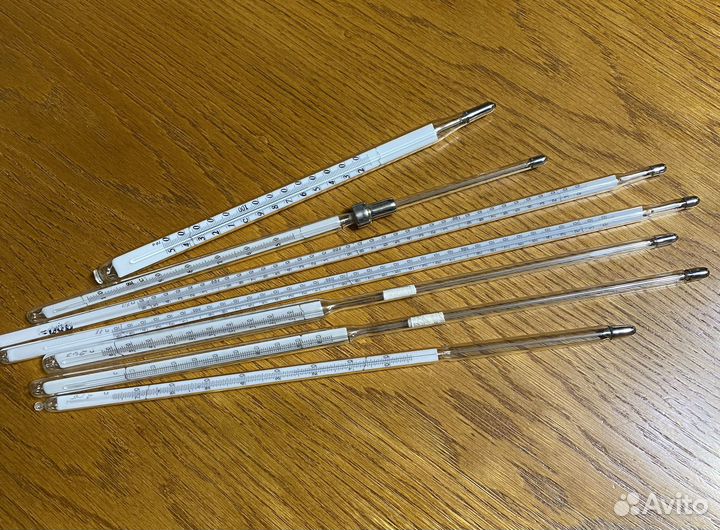 Термометр ртутный лабораторный высокоточный СССР