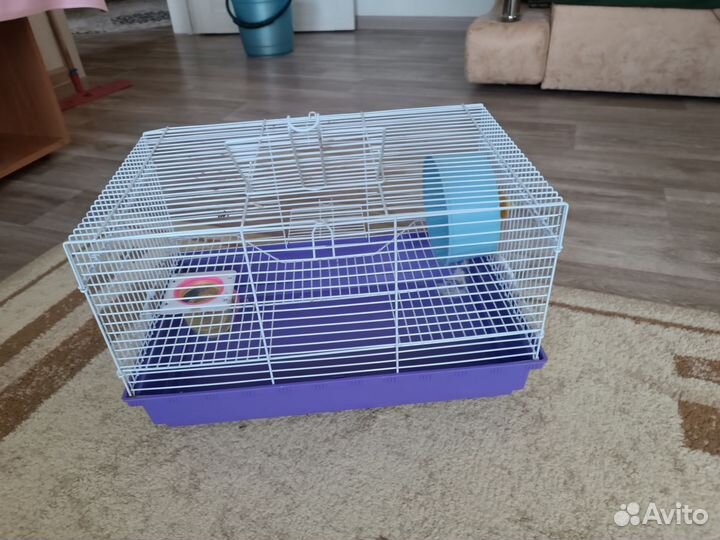 Клетка и набор для хомяка