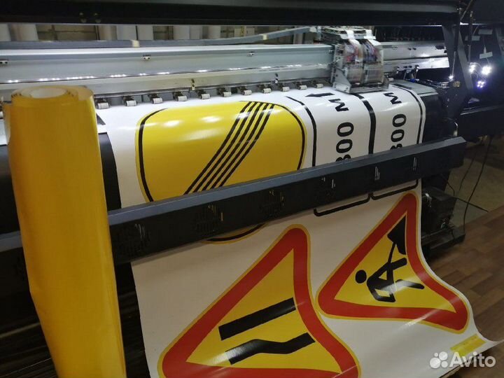 Изготовление дорожных знаков, монтаж, разметка