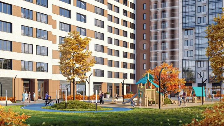 2-к. квартира, 56,8 м², 9/24 эт.