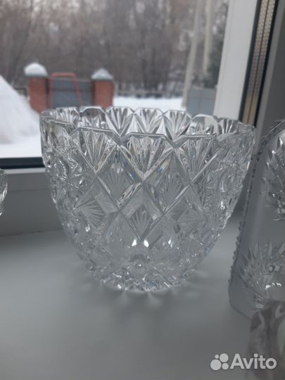 Ваза хрустальная СССР