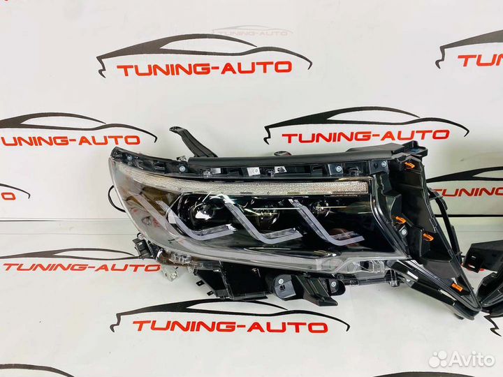 Фары Toyota Land Cruiser Prado 150 Lexus style F30
