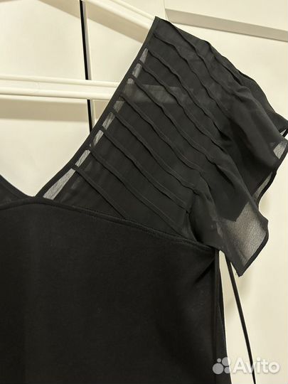 Massimo dutti платье черное