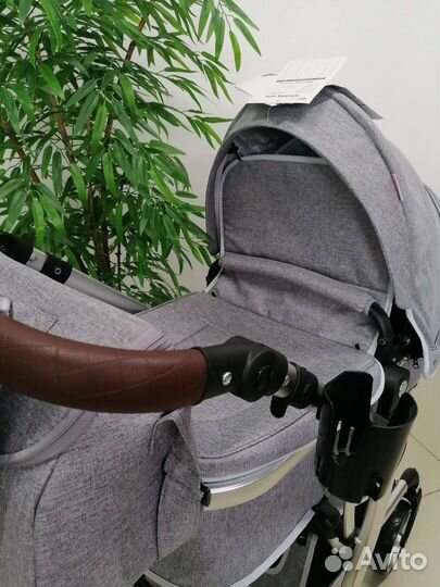 Новая коляска 3в1 Luxmom Dalux 608 (графит)