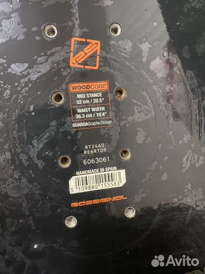 Сноуборд rossignol 161W