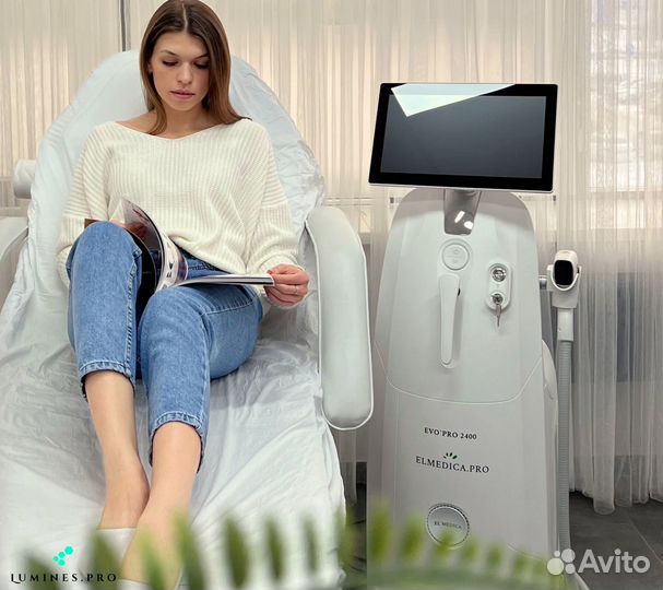 Диодный лазер для эпиляции lumines Макс Про 2000в