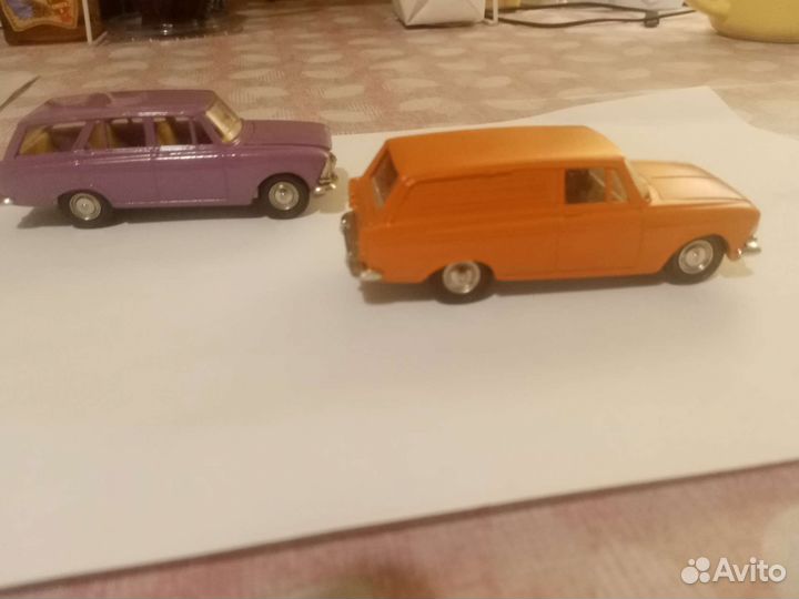 Коллекционные модели СССР Москвичи масштаба 1:43