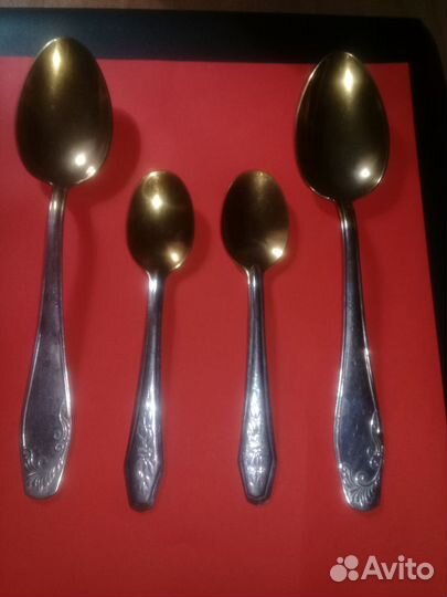 Ложки нерж.Титановое покрытие