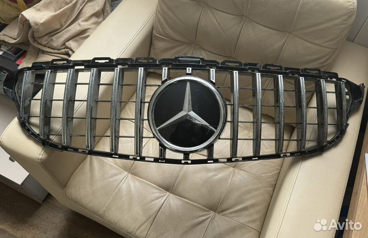 Решетка радиатора мерс w205 panamericana