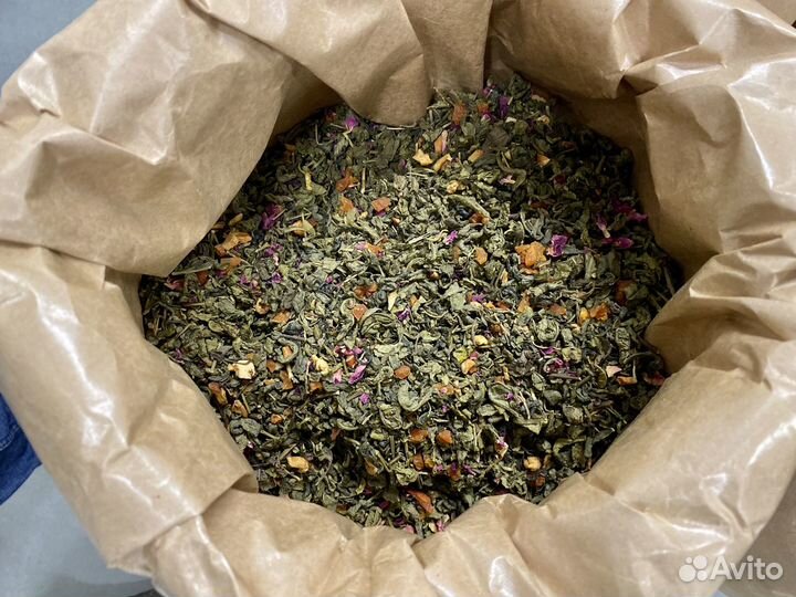 Чай черный, зеленый, улун весовой cheftea