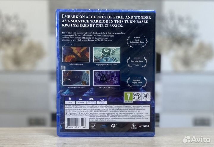 Sea Of Stars Sony PS4 Новый Диск Русские субтитры