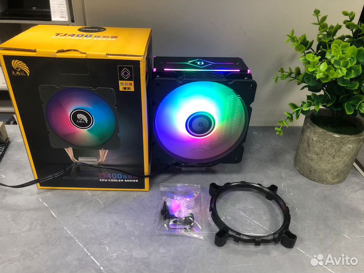 Охлаждение процессора (кулер) RGB с гарантией