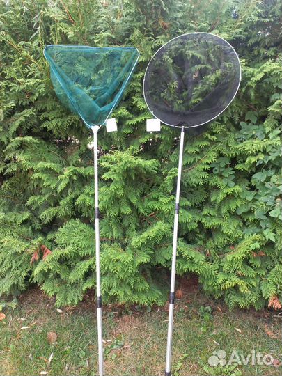 Подсак рыболовный со складываемой головой