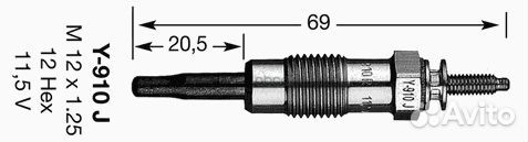 Свеча накаливания 3617 NGK