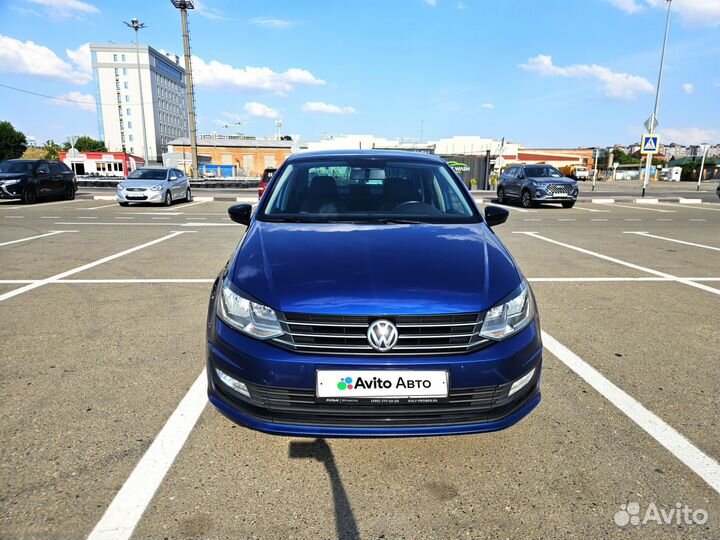 Volkswagen Polo 1.6 AT, 2019, 132 000 км