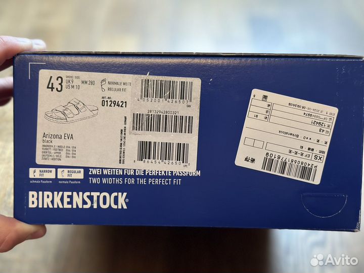 Birkenstock Мужские сандалии Arizona EVA